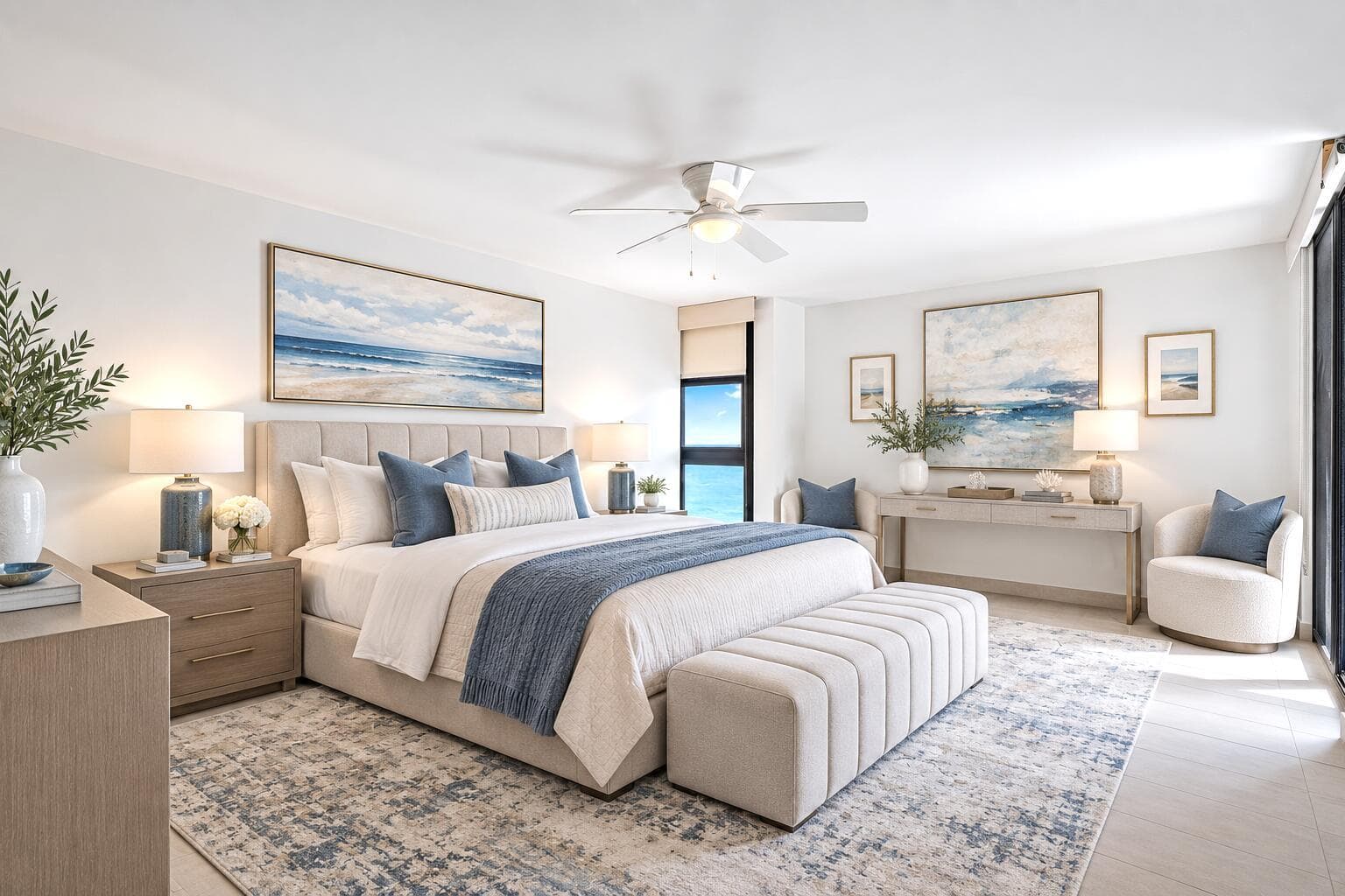 Primary Suite - Virtually Staged