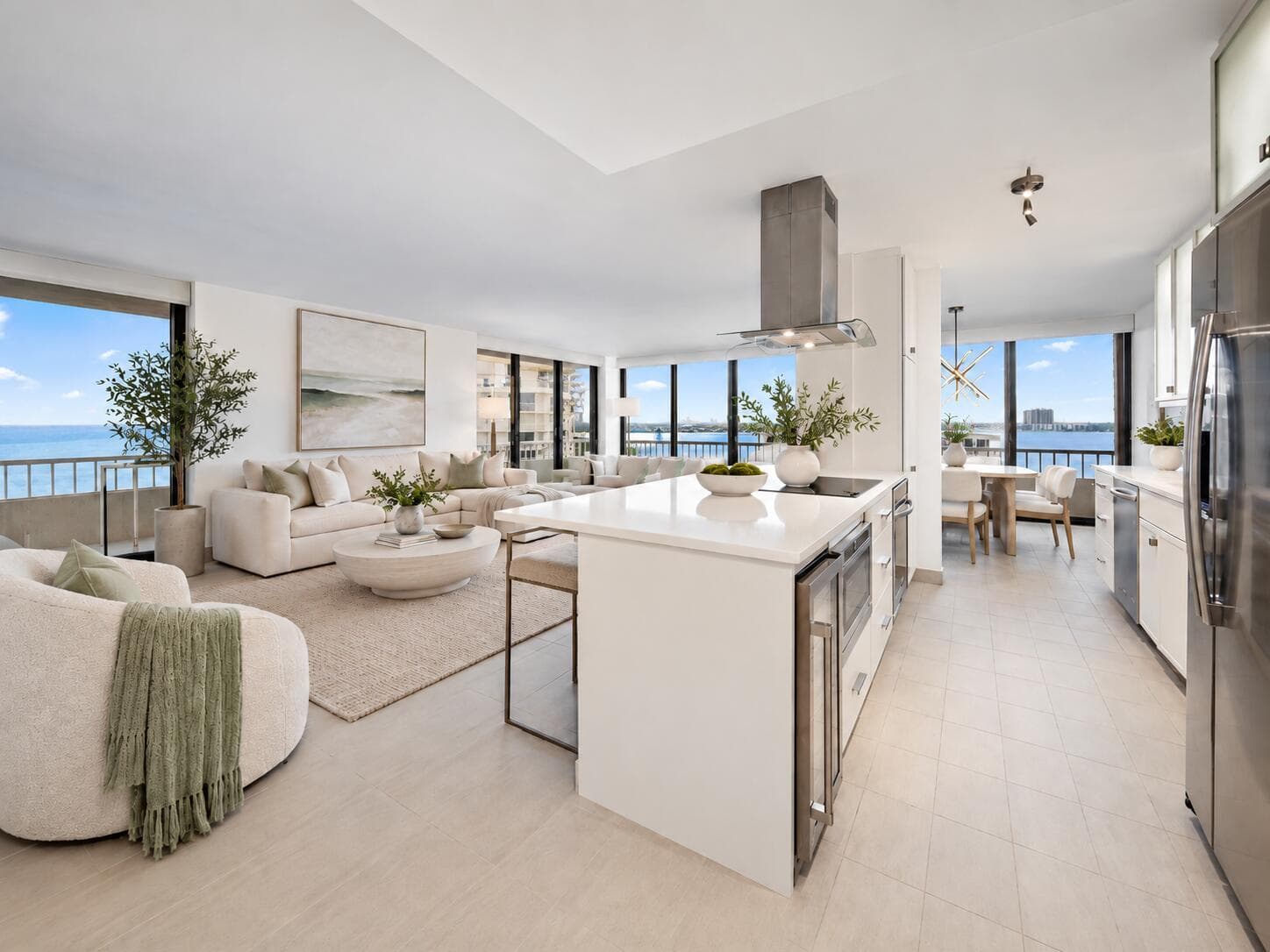 Great Room - Virtually Staged