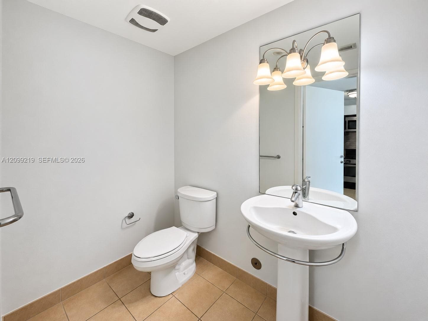 powder room downstairs