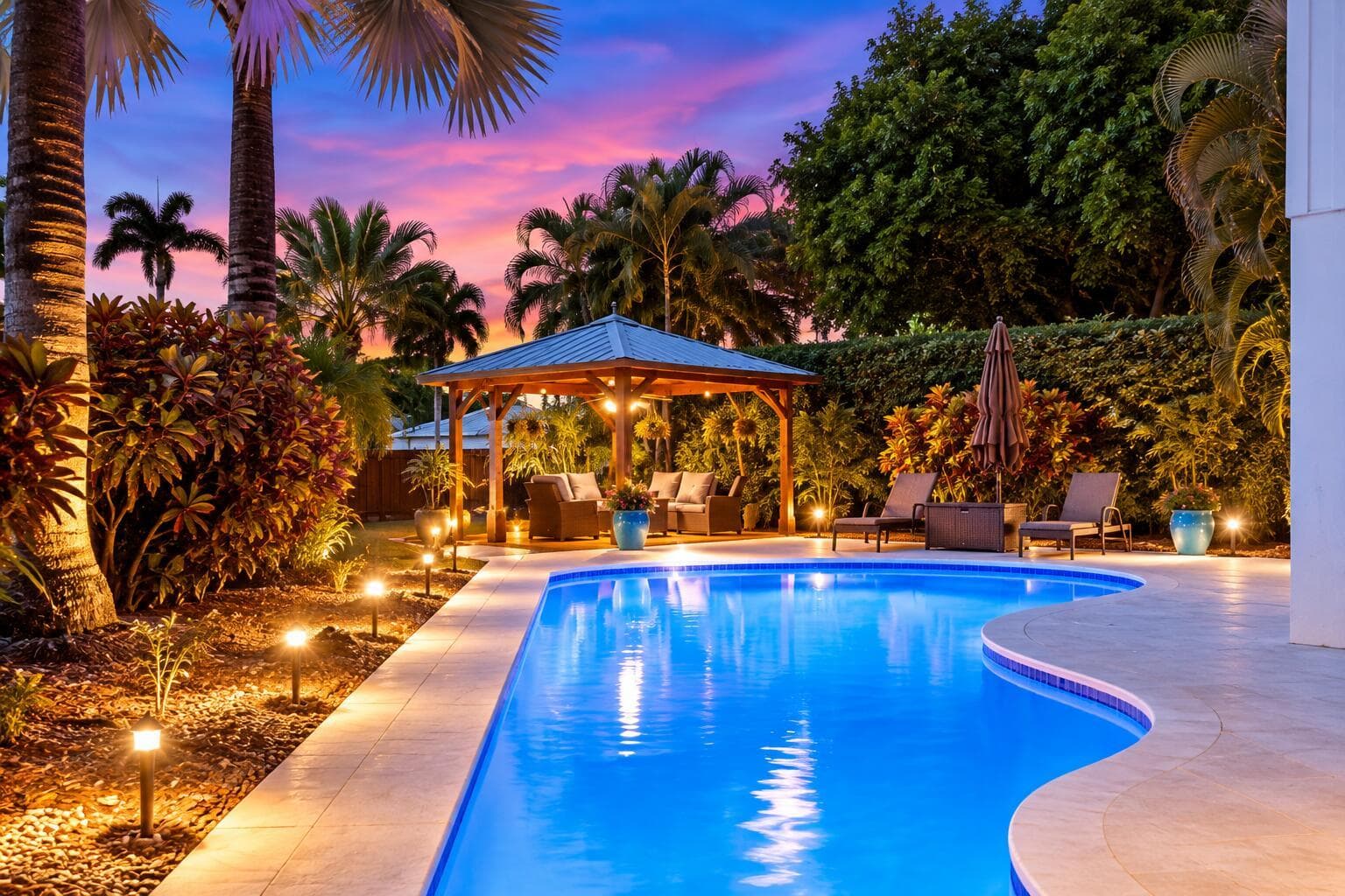 Magical Sunset In Total Privacy
