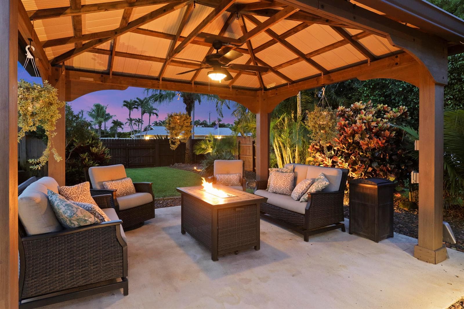 A private, cozy space to relax & unwind
