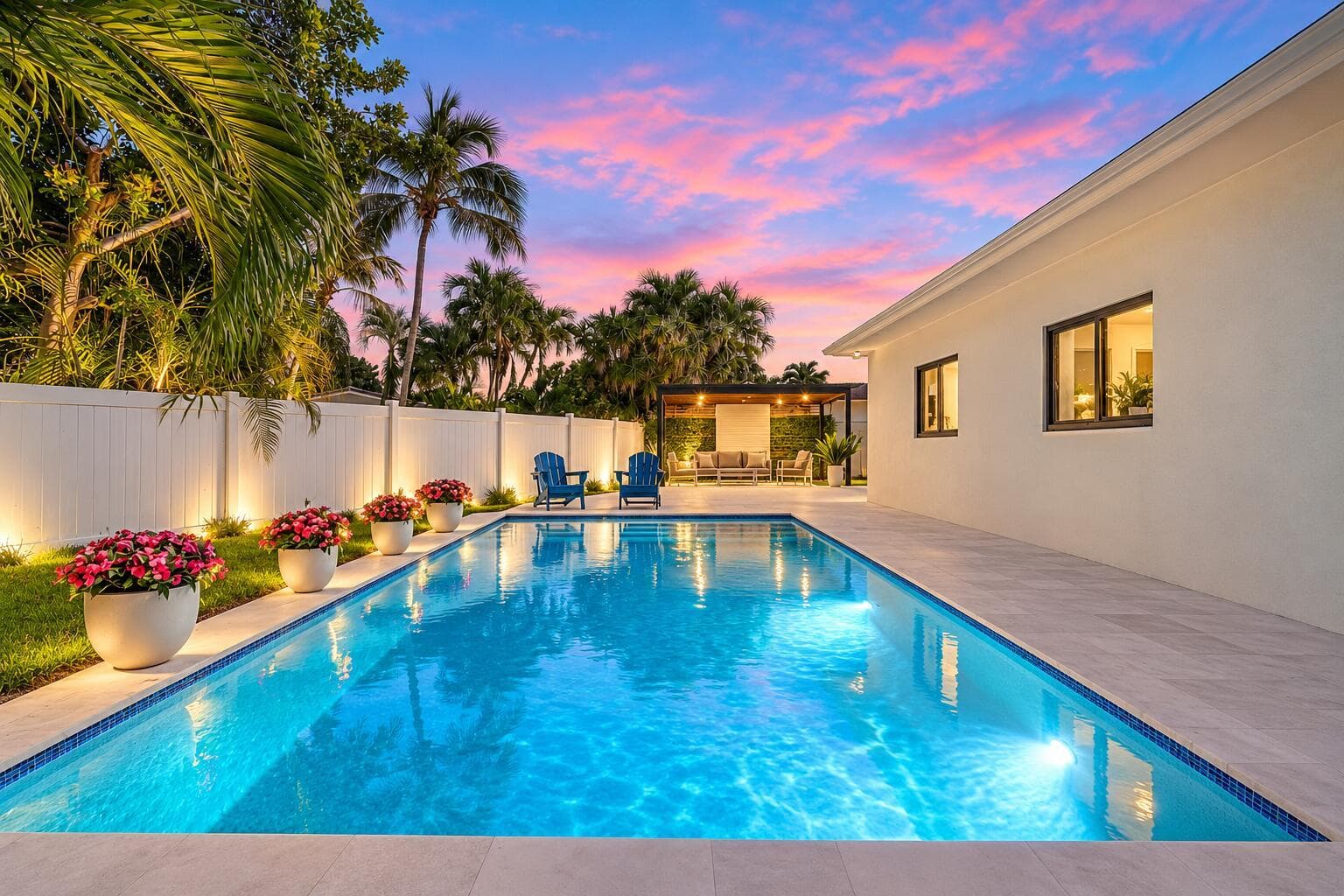 Twilight Pool & Deck
