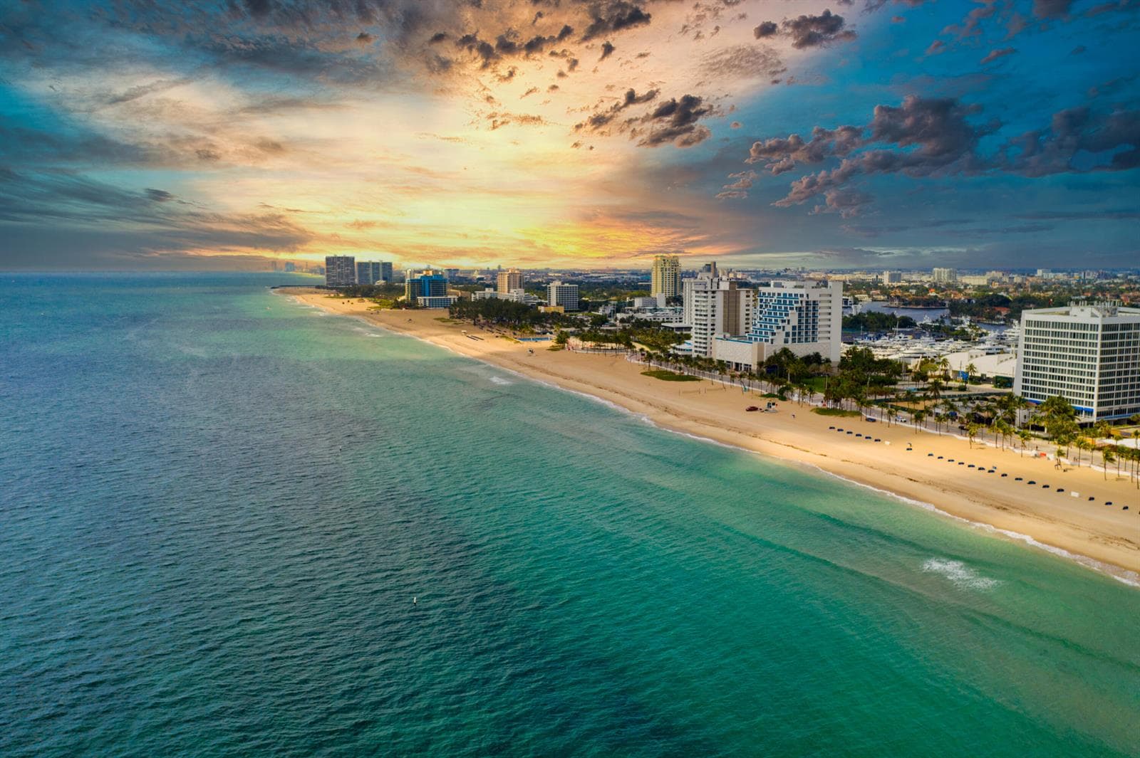 Fort Lauderdale Beach Sunset