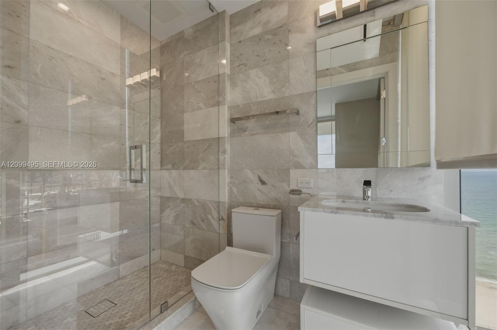 Second bedroom bathroom.
