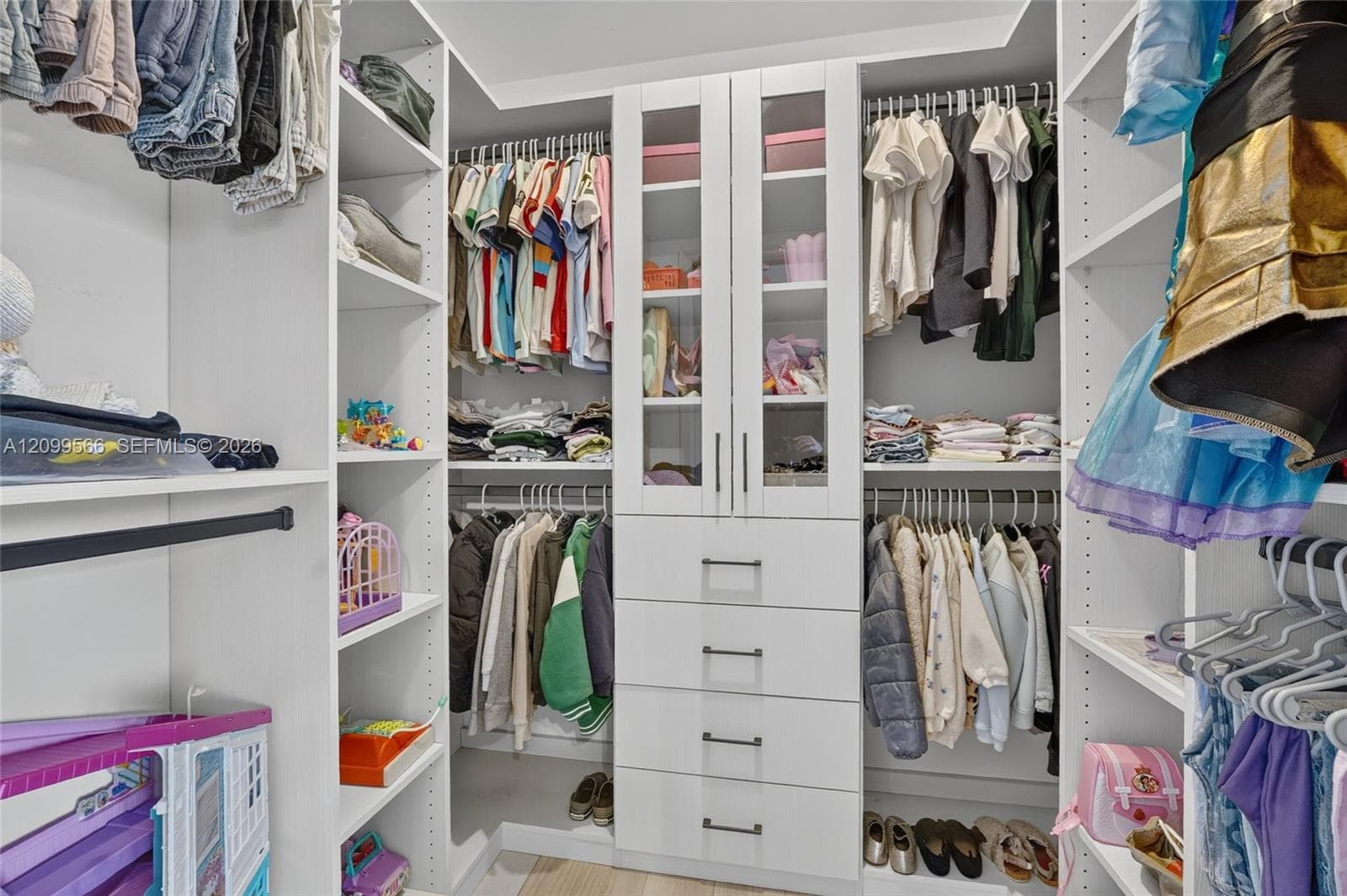 2nd bedroom walk in closet