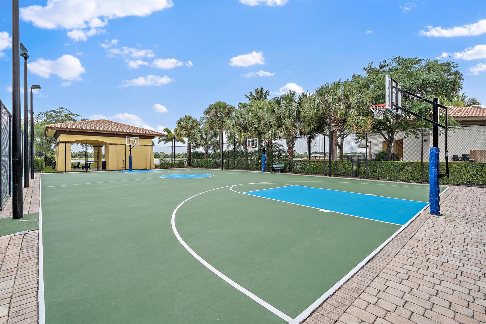 Community Clubhouse Basketball Court