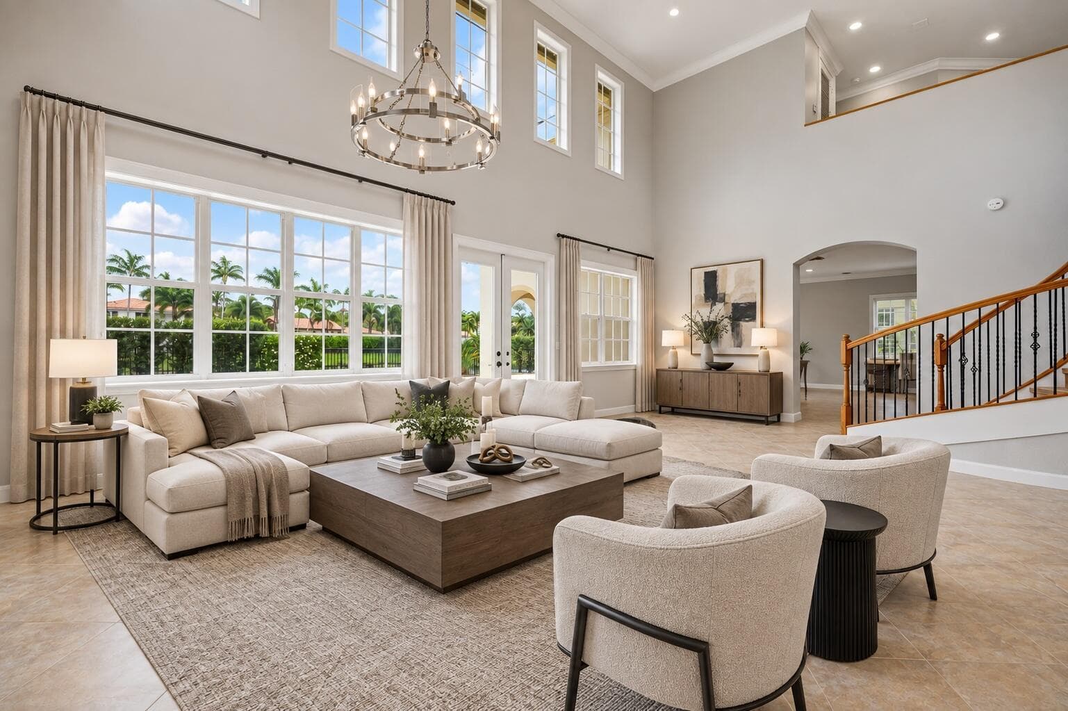 Great Room (Living / Dining Areas)