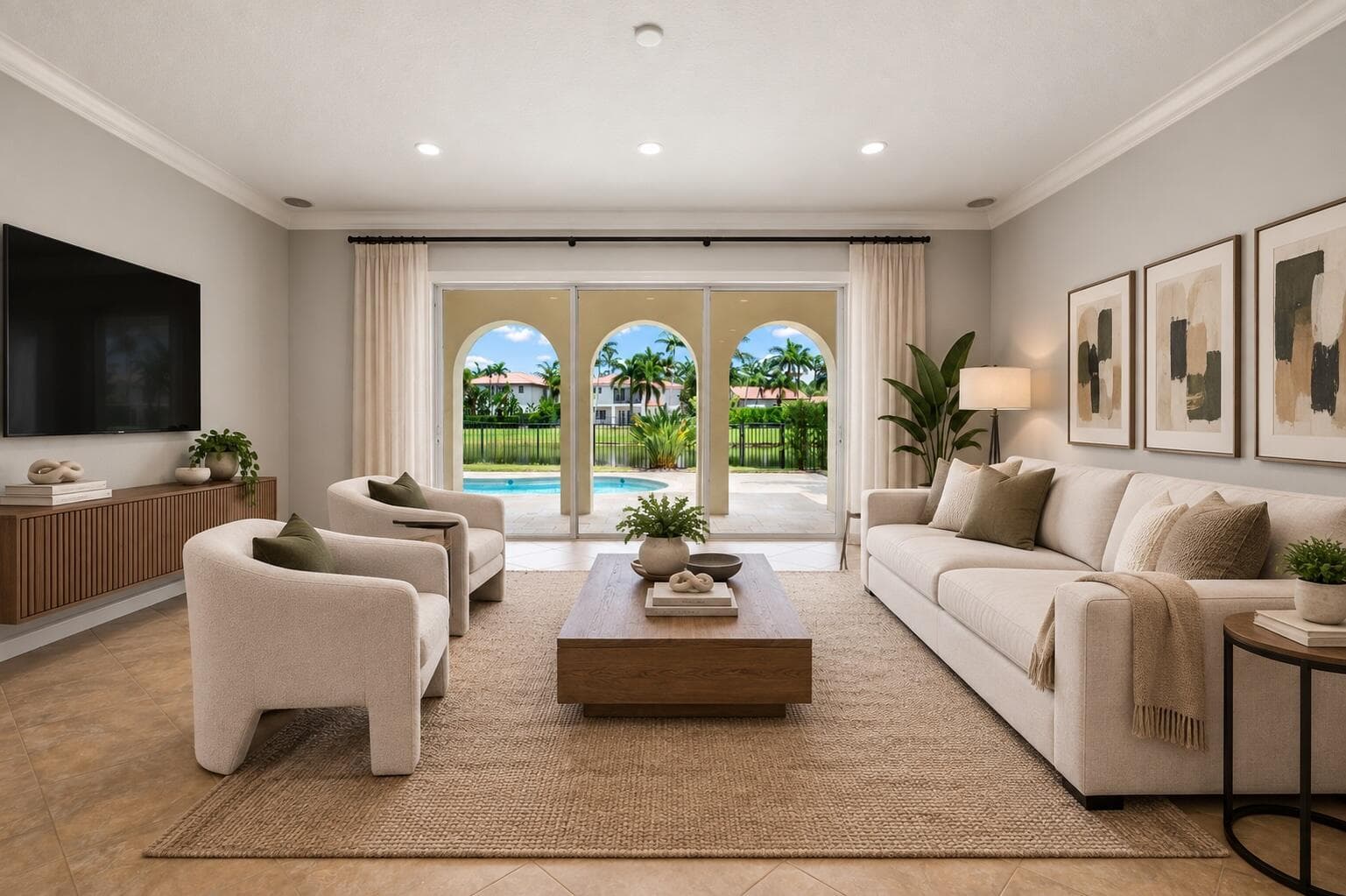 Separate Family Room