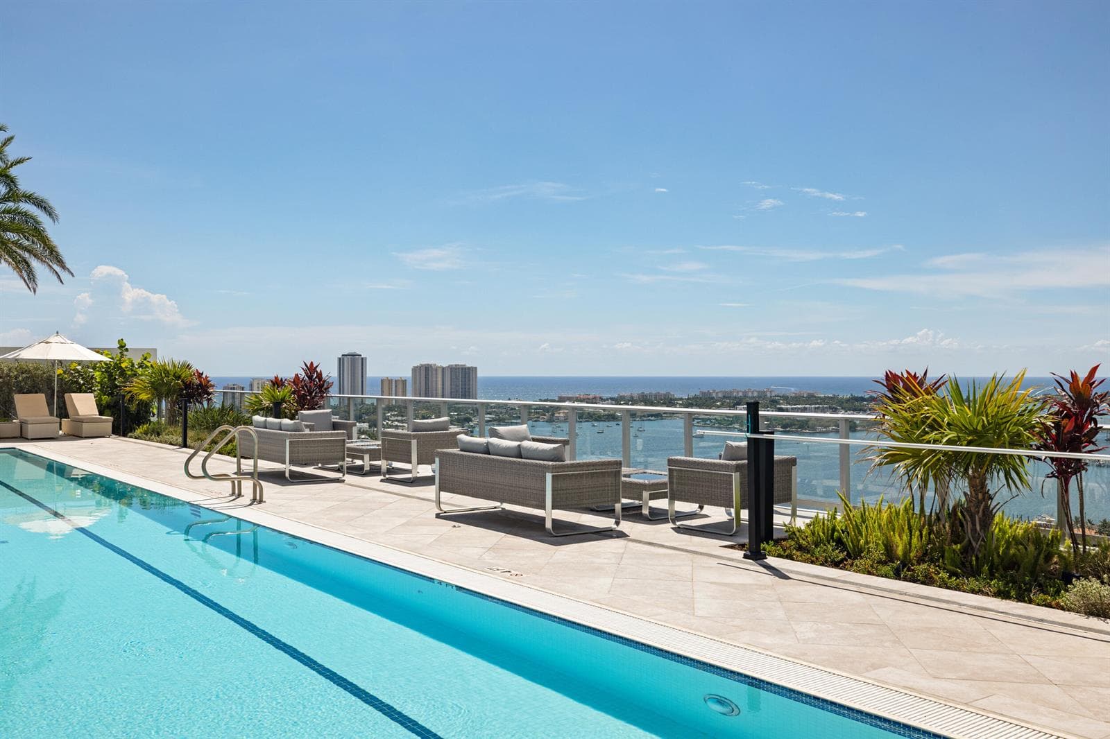 Rooftop Lap Pool