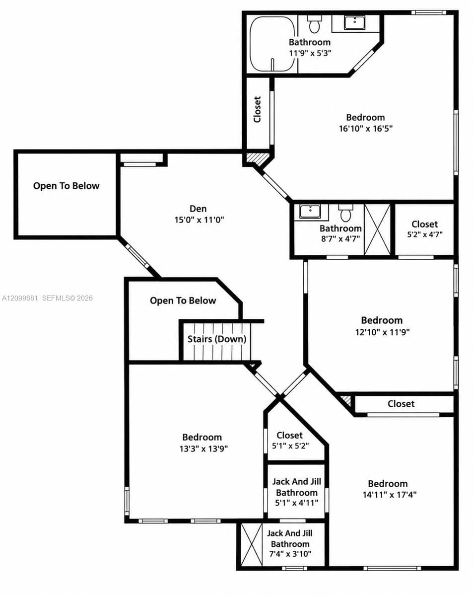 Second floor plan