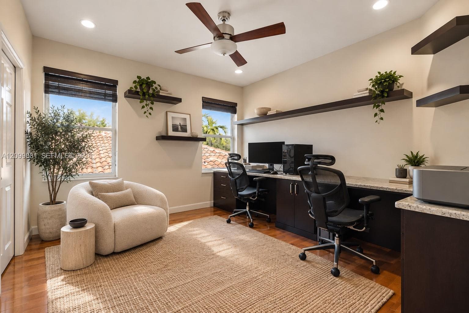 Converted bedroom