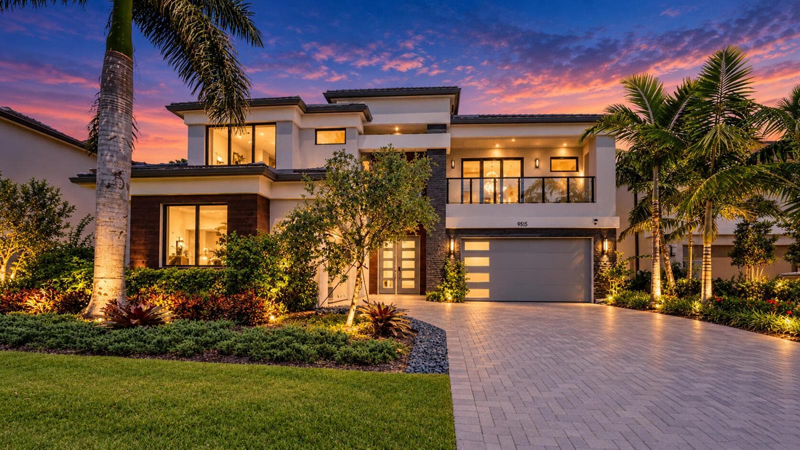 Premium Elevation with Glass Railing