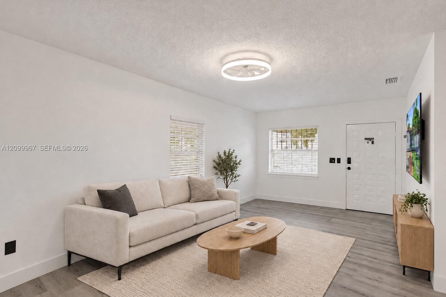 Living Room/Dining Room Virtually Staged