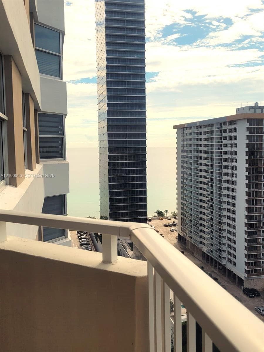 ocean and pool views