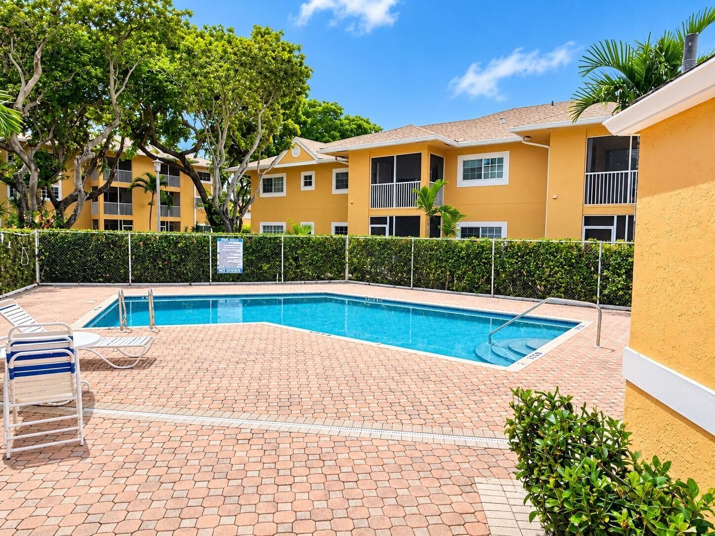 Pool Courtyard