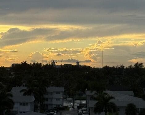 sunset view from 610