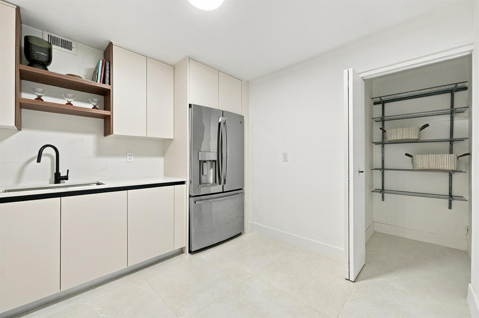 kitchen with pantry