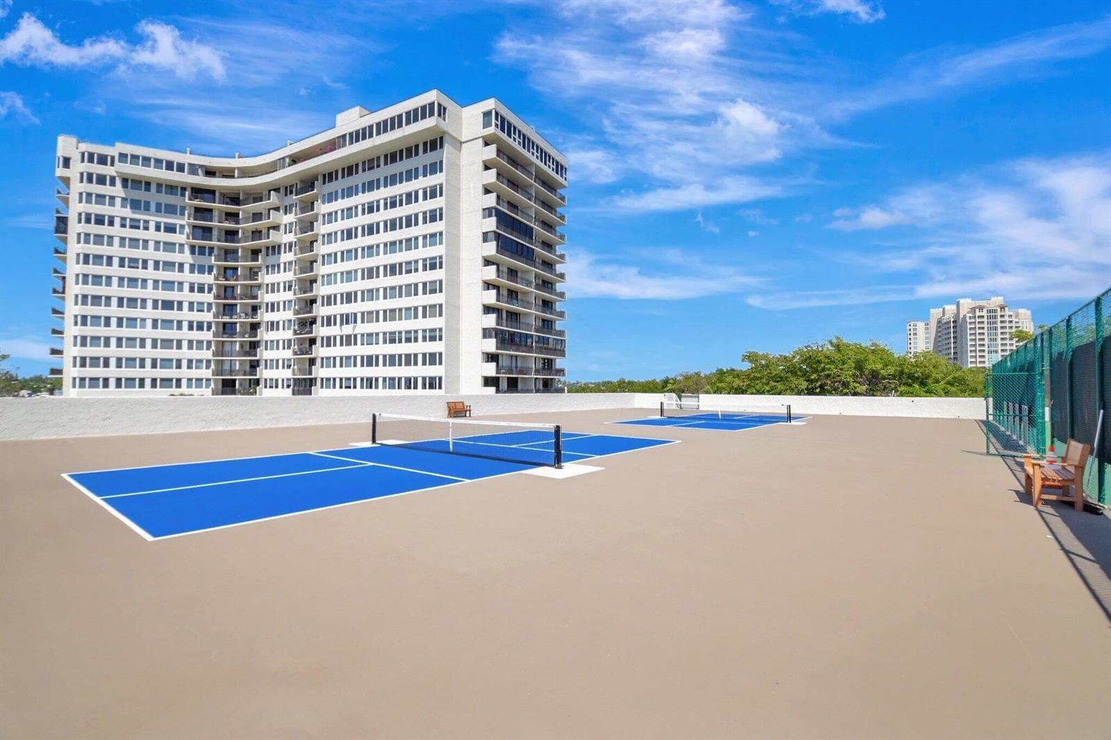Rooftop Courts with a View
