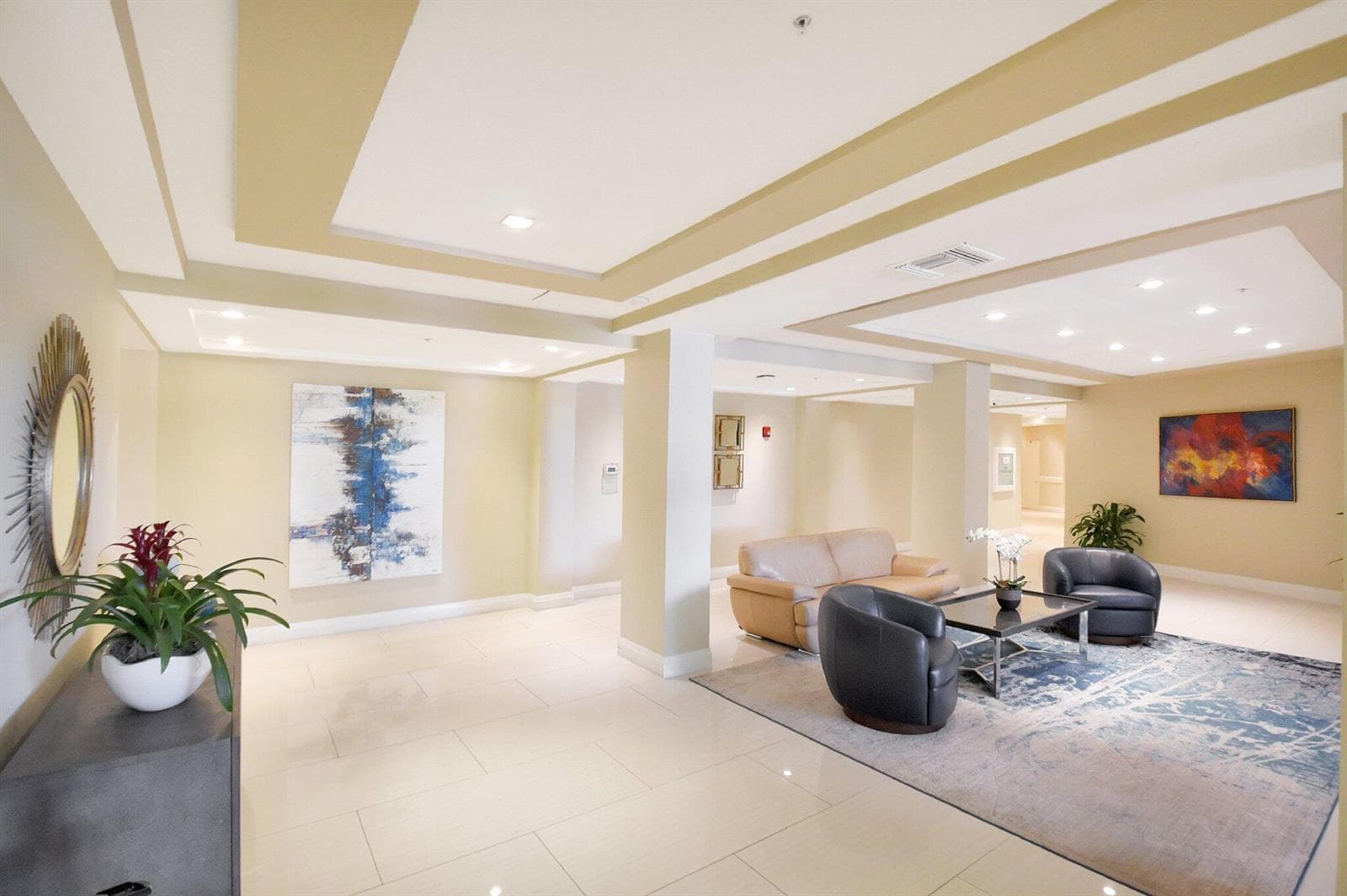 Elegant Lobby Entrance
