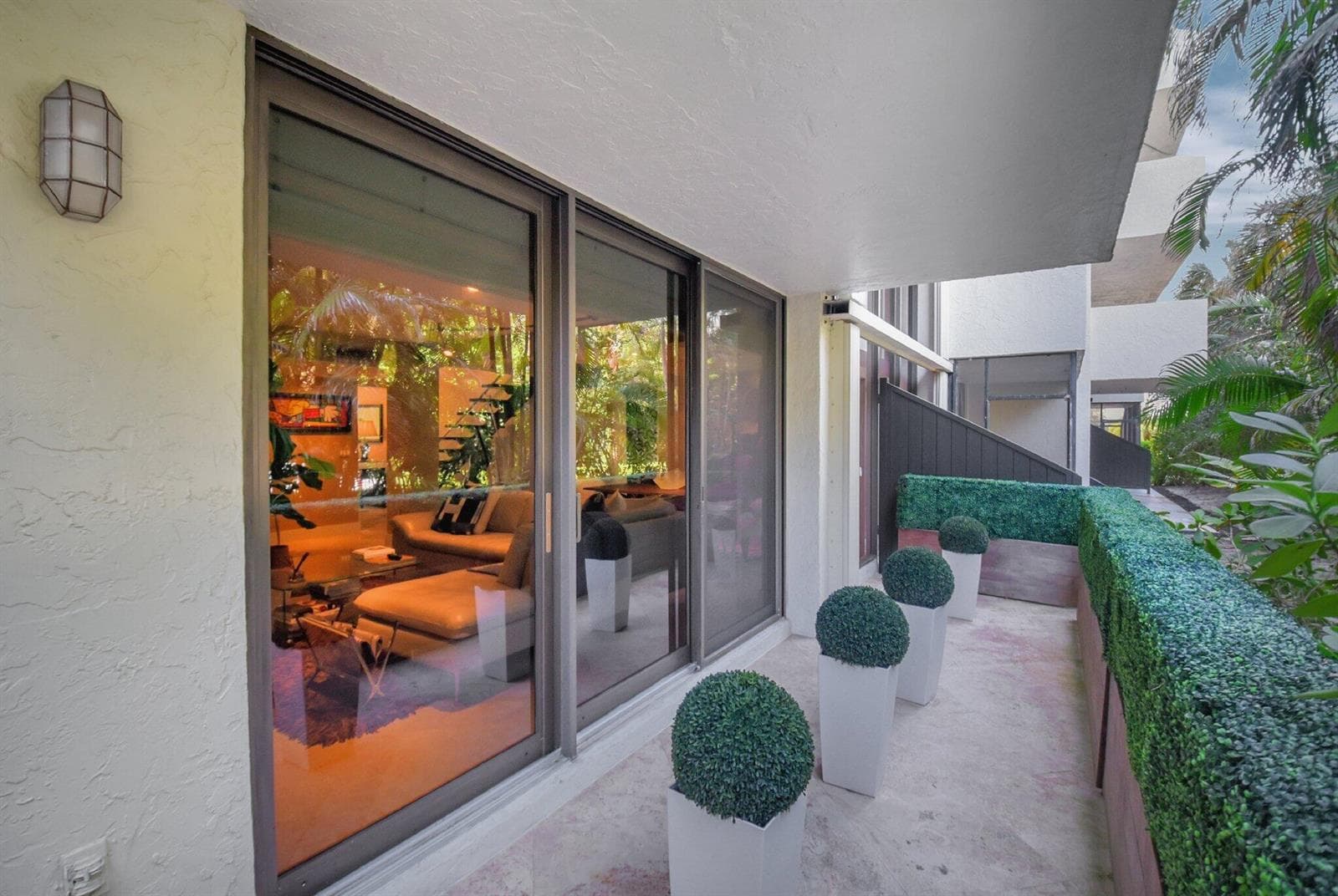 Private Patio Retreat