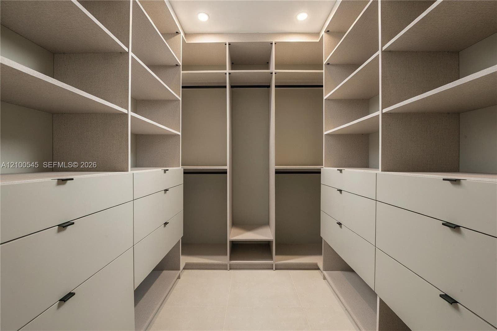 Primary Custom Walk-in Closet