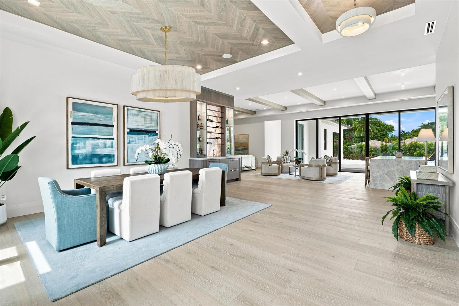 DINING ROOM AND FOYER