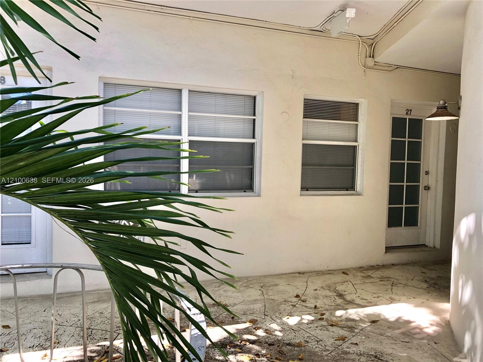 Unit entrance