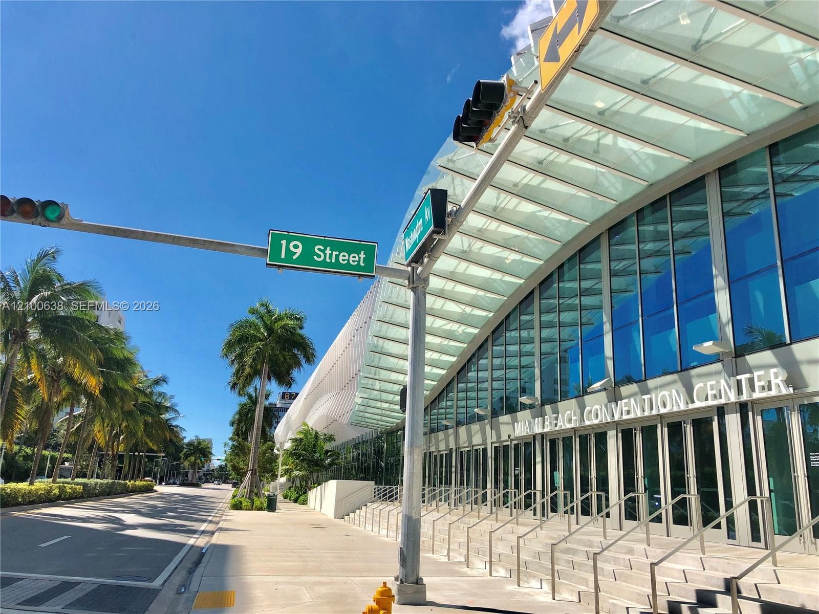 New convention Center across the street