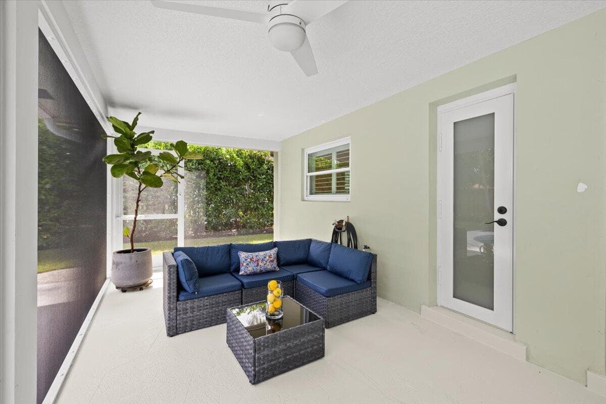 Covered Screened Porch