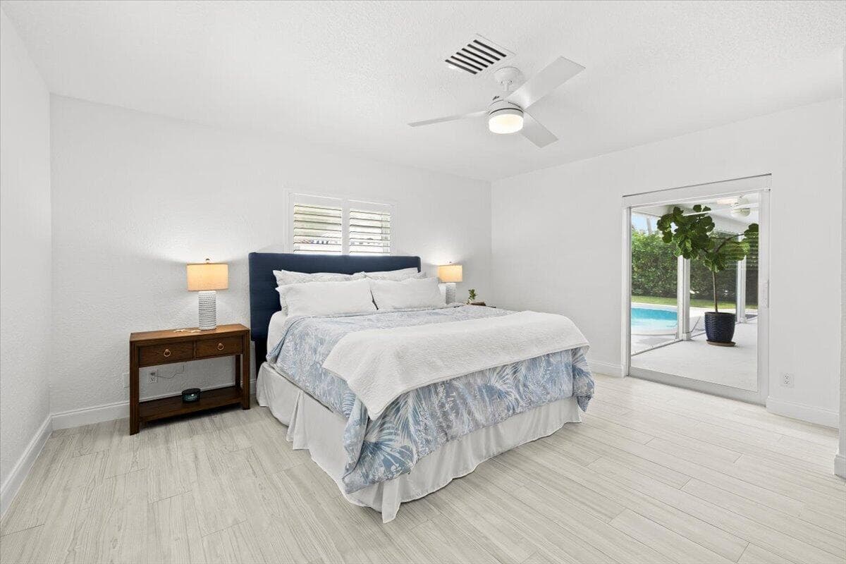 Primary Bedroom | Direct Patio Access