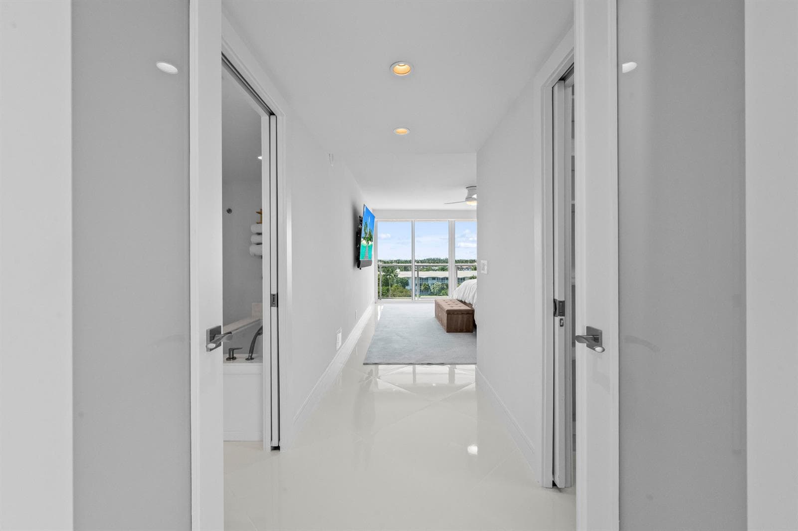 Double Door Entry to Master Suite