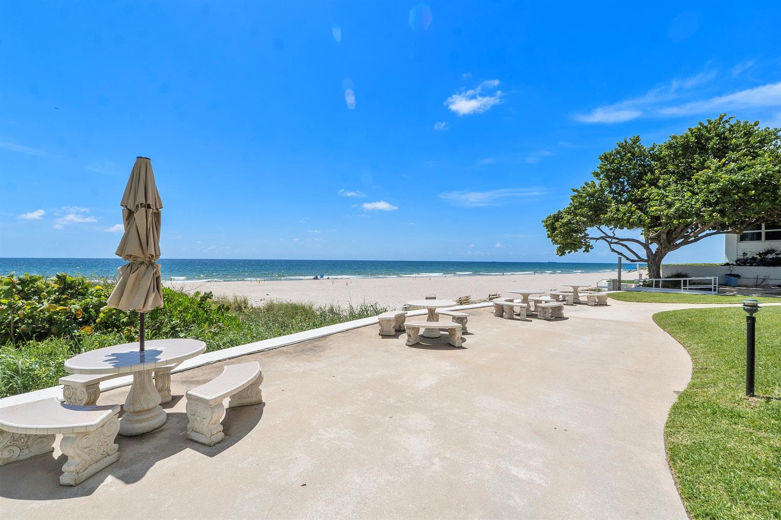 Beach area