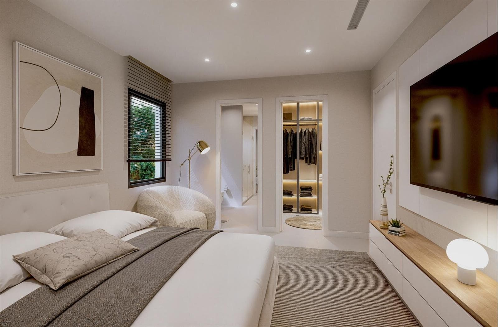 Guest Bedroom Rendering