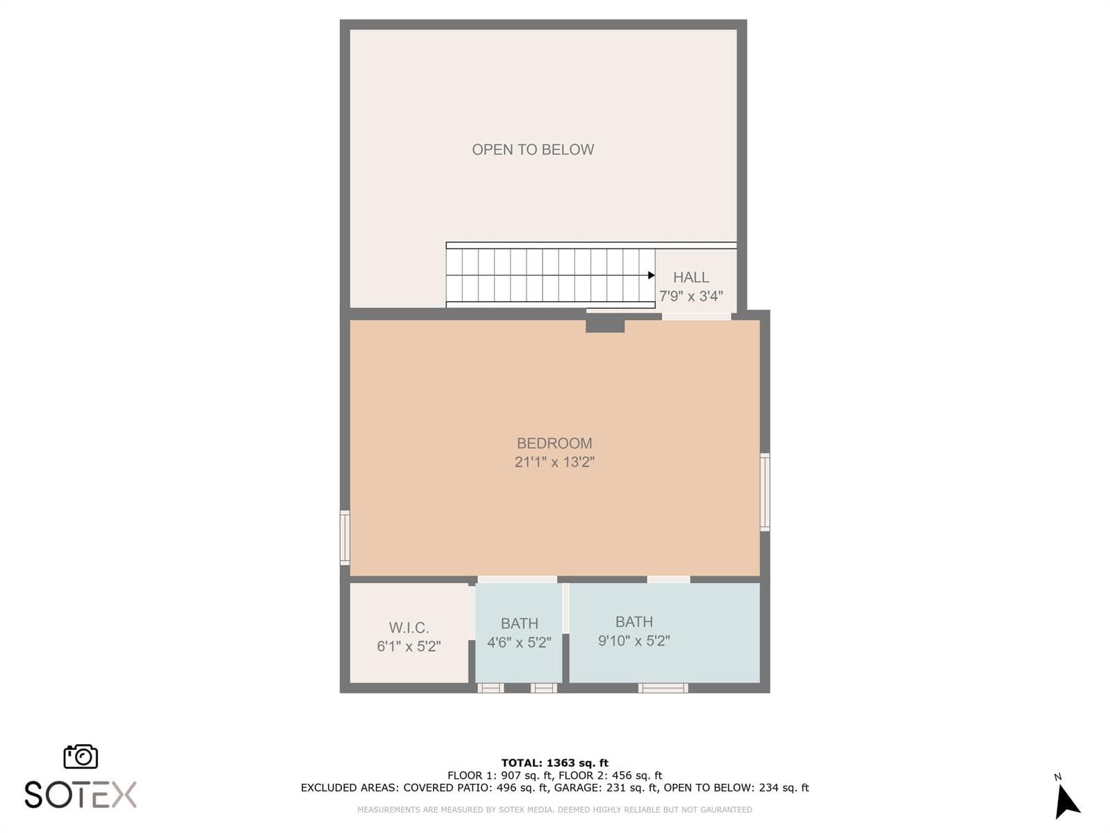 Upstairs Floor Plan
