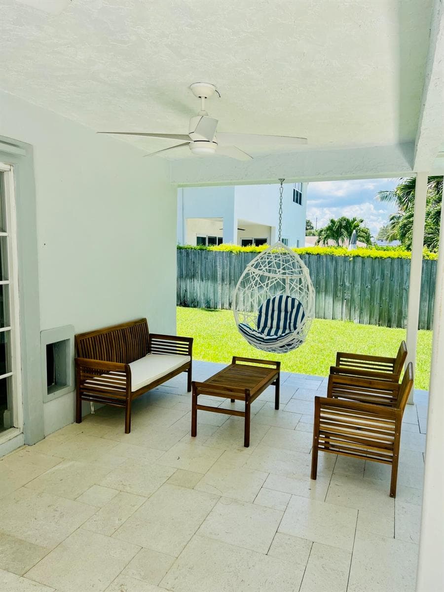 patio seating