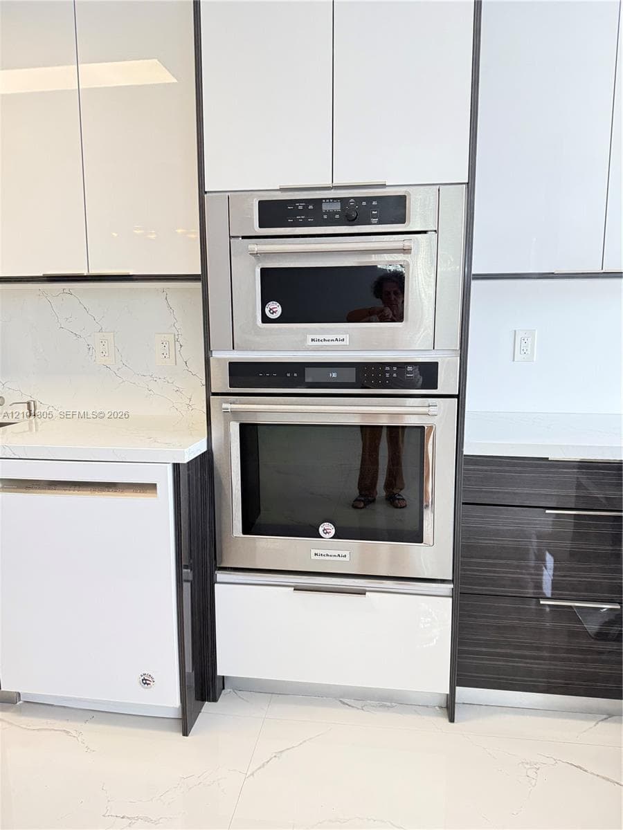 Wall oven & microwave