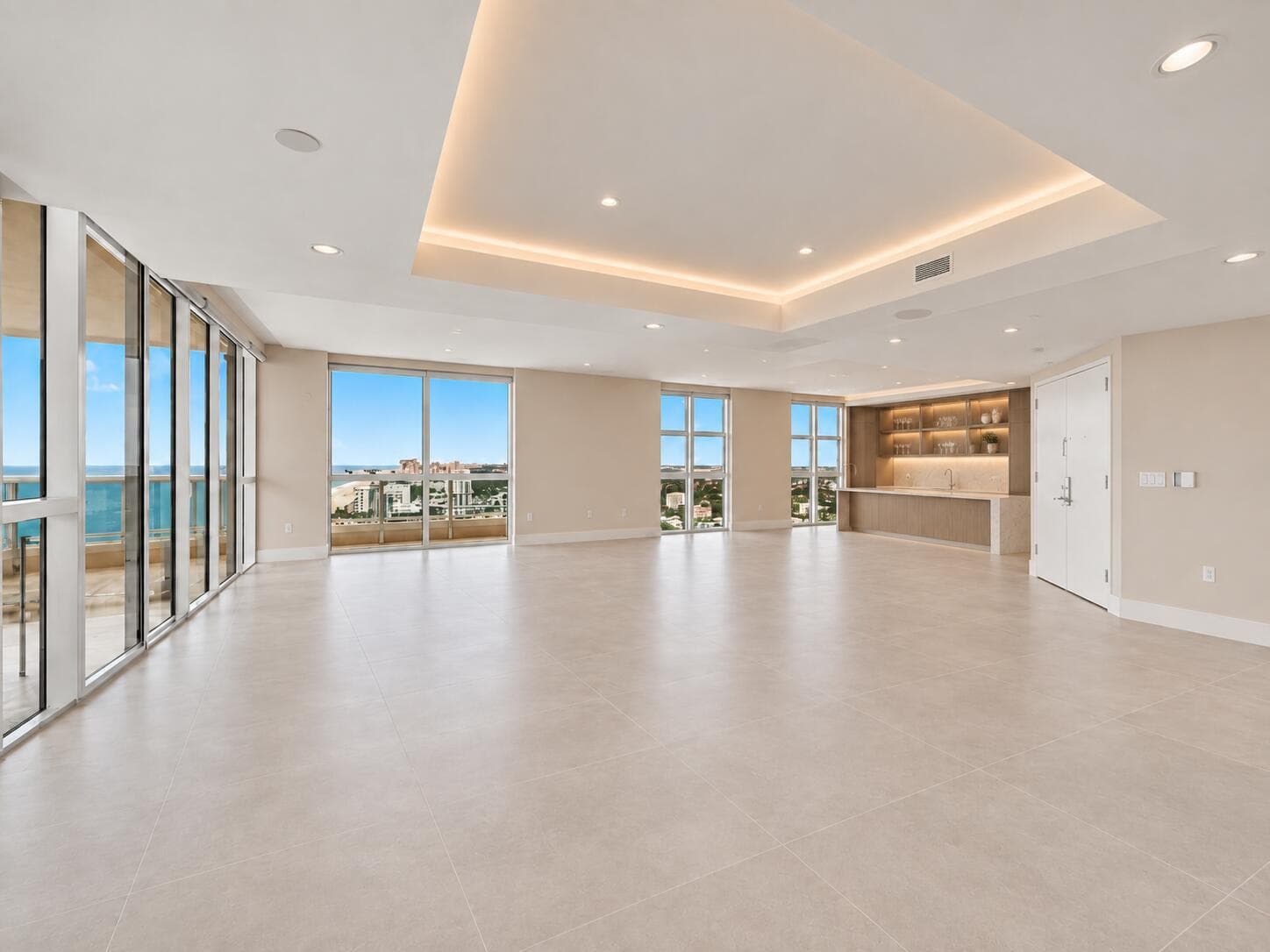 Coastal Luxury Open-Plan Interior