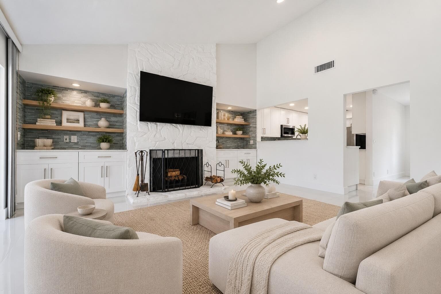 Living Room - Staged