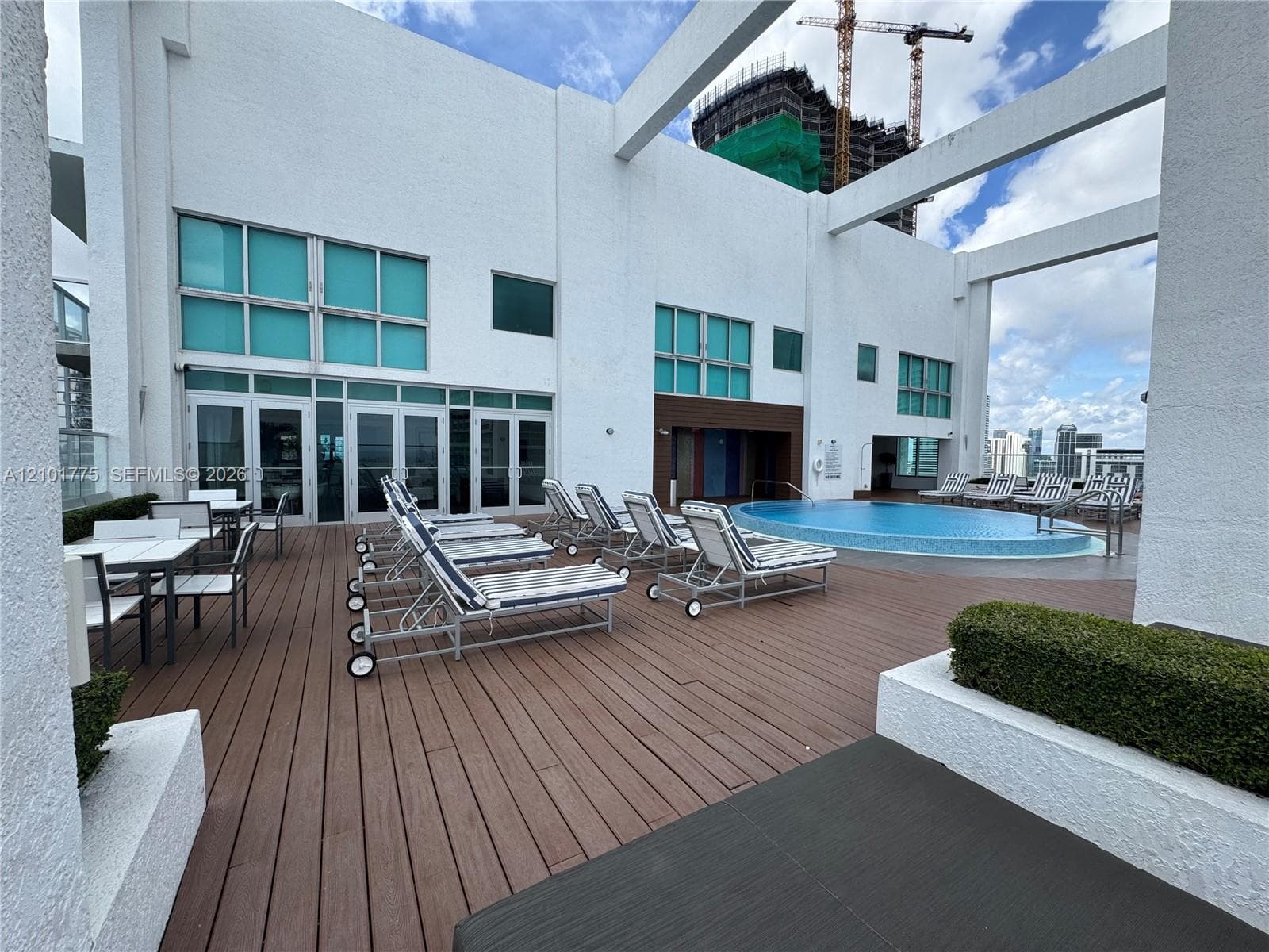rooftop pool