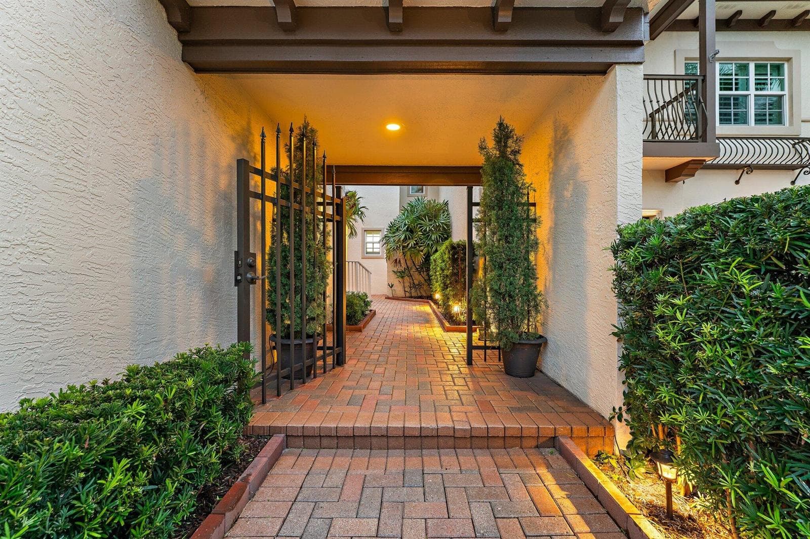 Entry to Private Courtyard