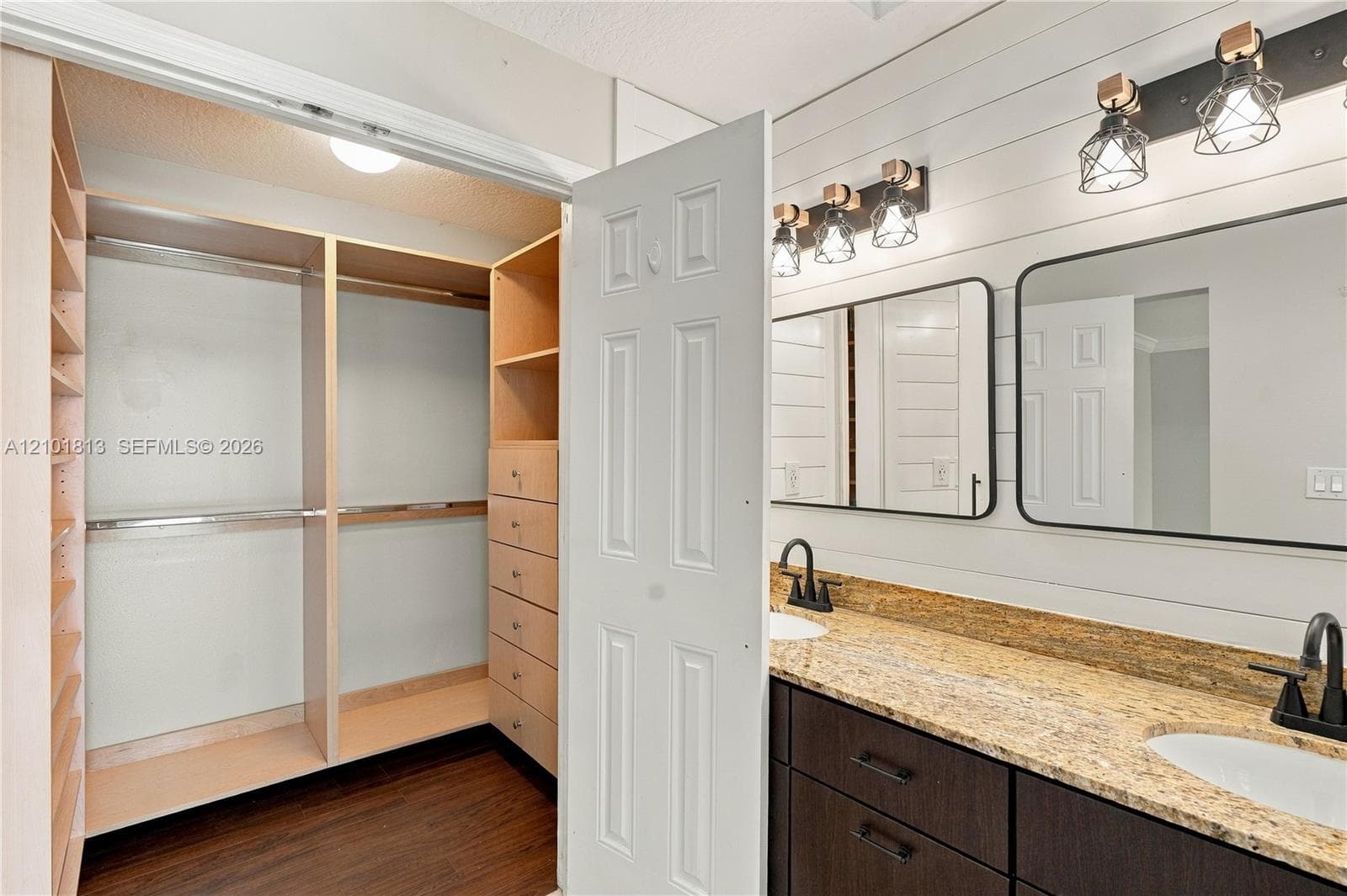 HIS MASTER CLOSET