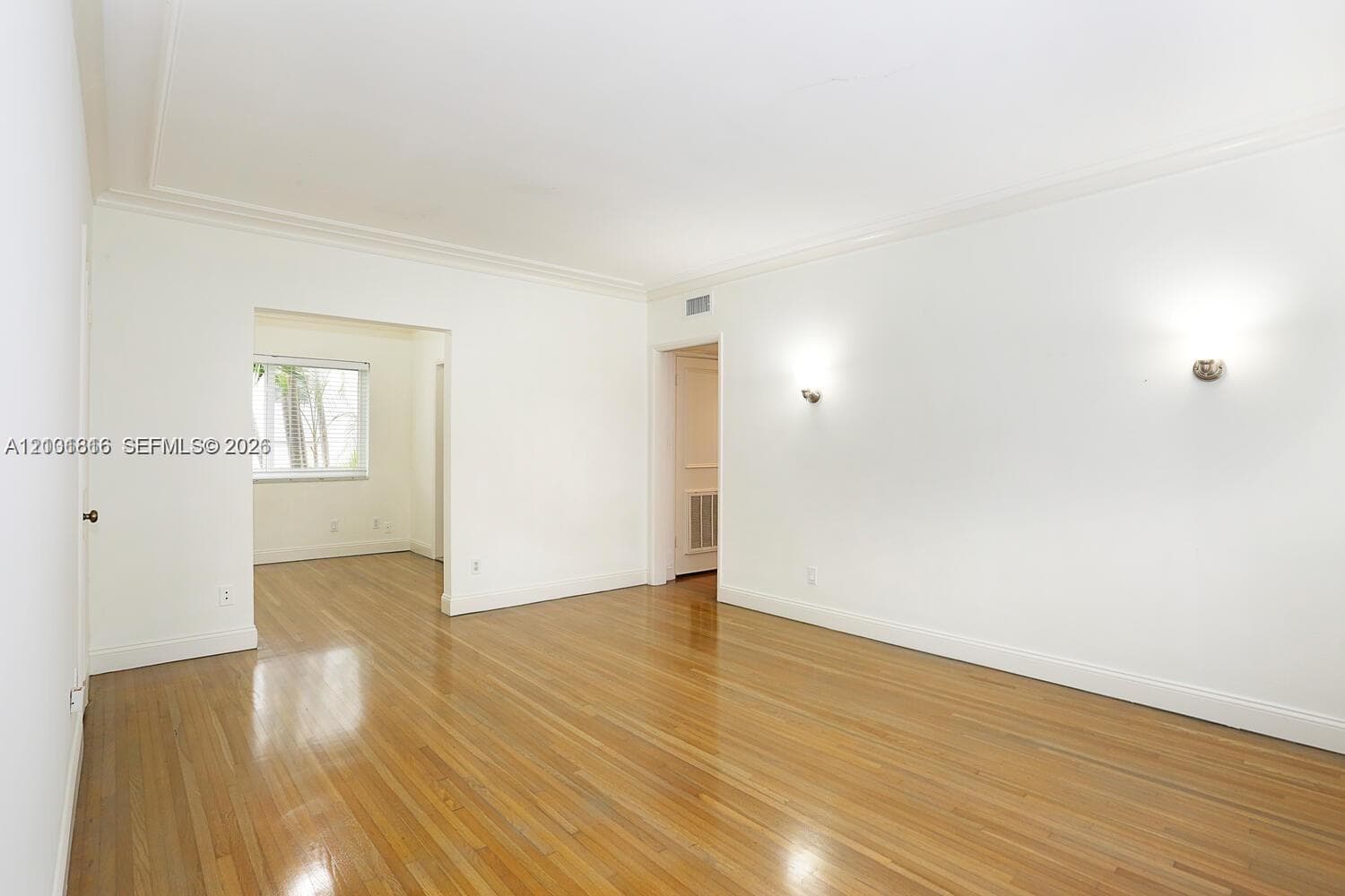 Beautiful wood flooring throughout.