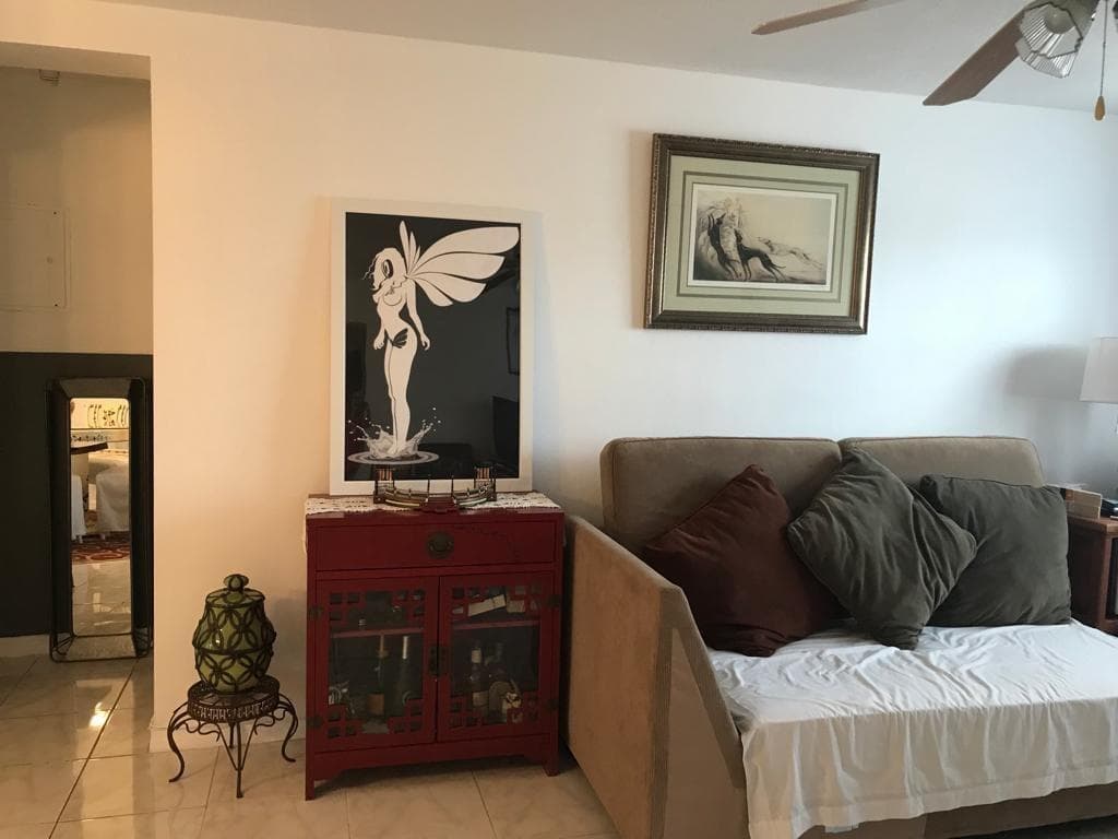 Crystal lake living room