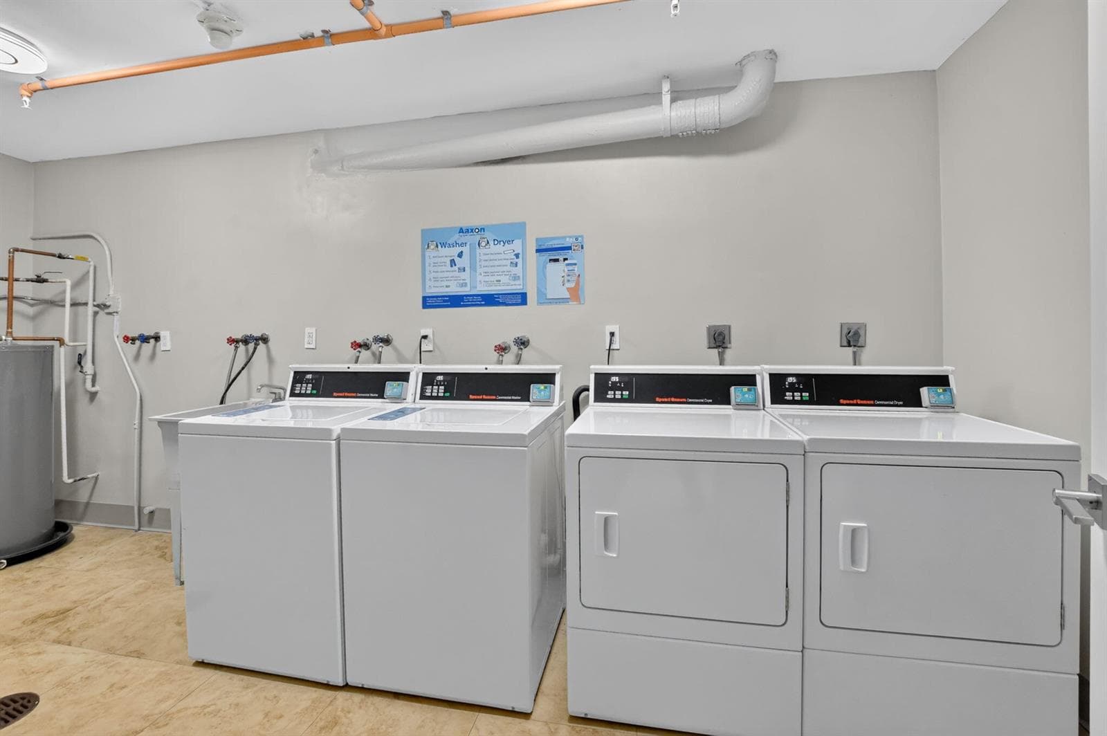 Laundry Room on Floor