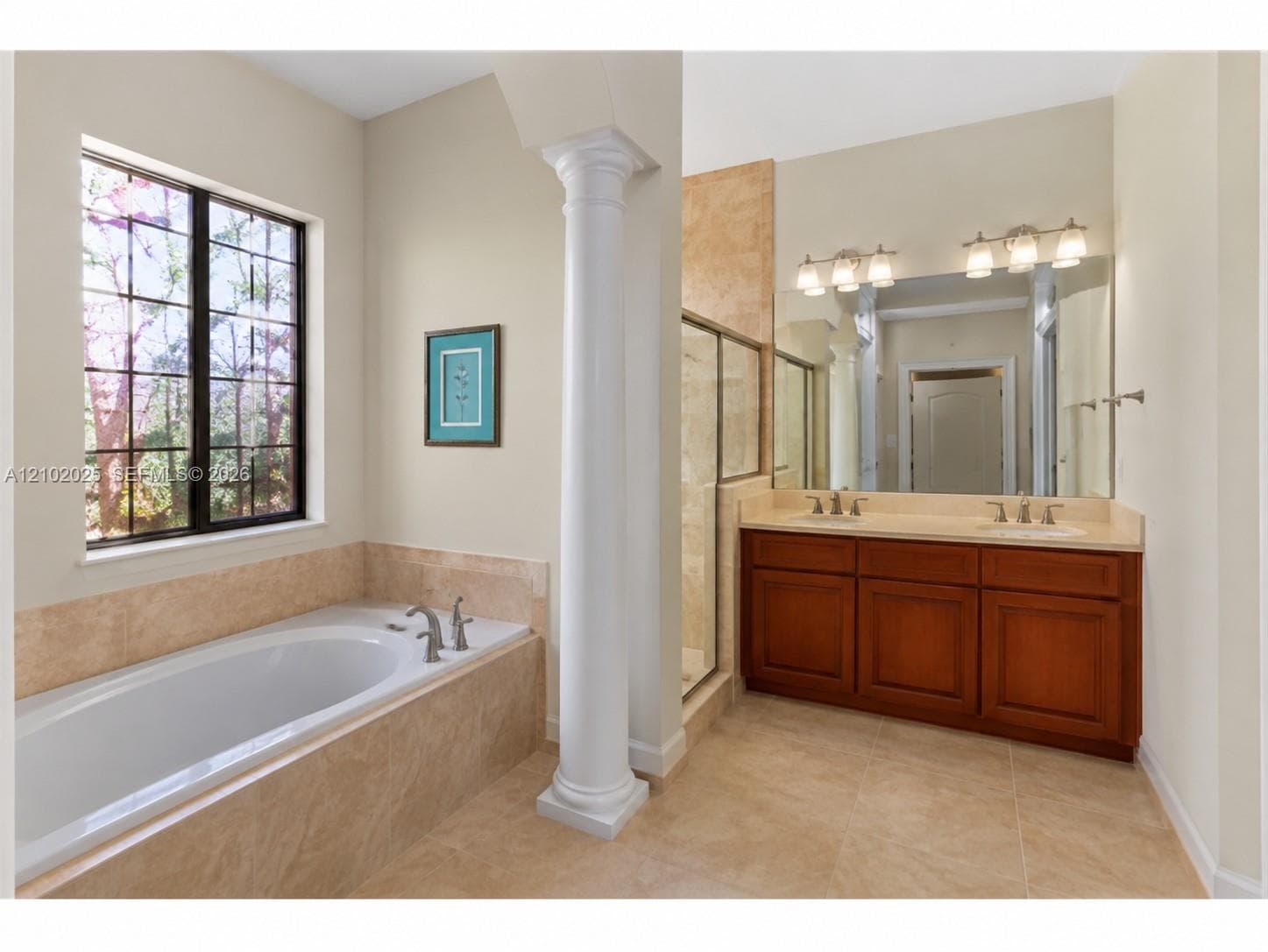 Primary Bathroom with tub
