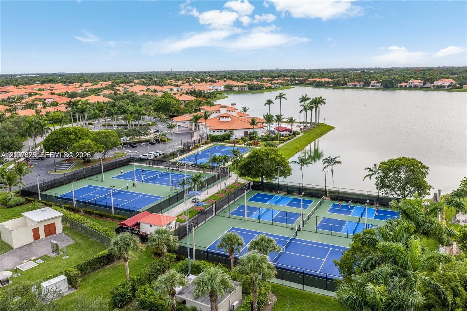 Tennis, Pickellball and Basketball Courts