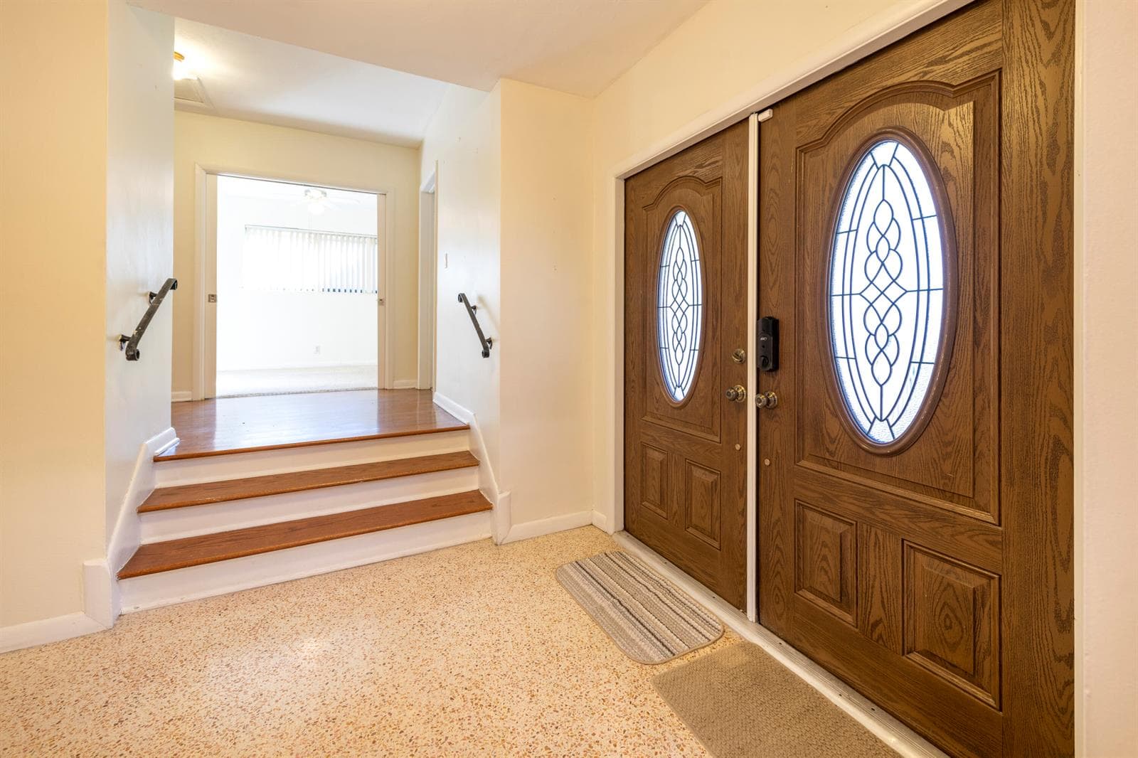 Front entrance to Bedrooms