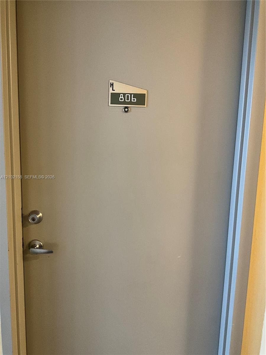 Door of unit