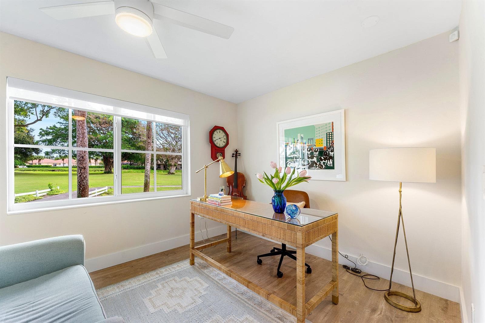 Direct Lake & Fairway Views from Den