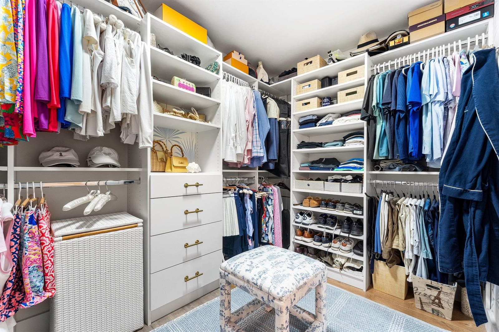 Primary Custom Closet Organizer